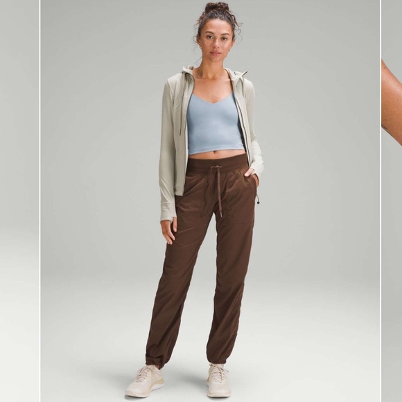 Lululemon Dance Studio Mid-Rise Pants Brown Size 2 - Picture 1 of 13